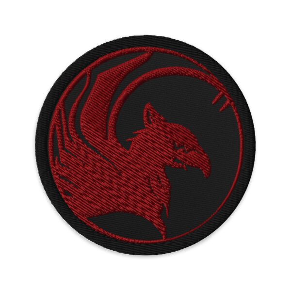Patch brodé - Section Griffon rouge