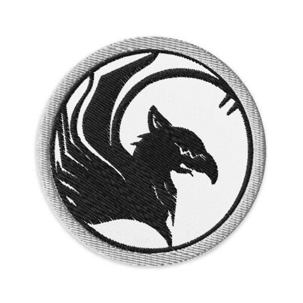 Patch brodé - Section Griffon noir