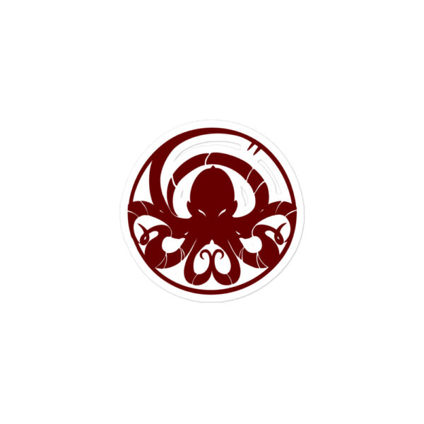 Autocollant - Section Kraken rouge