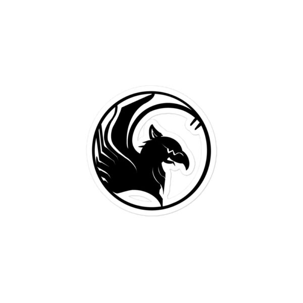 Autocollant - Section Griffon noir