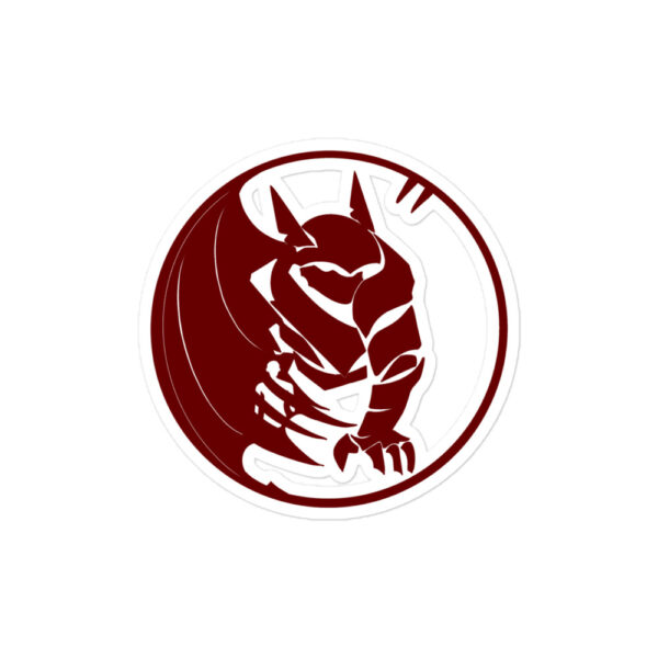 Autocollant - Section Gargoyle rouge – Image 2