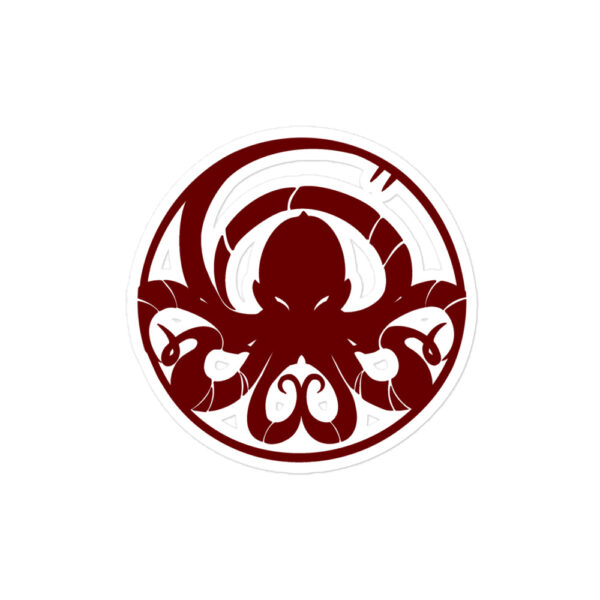 Autocollant - Section Kraken rouge – Image 2