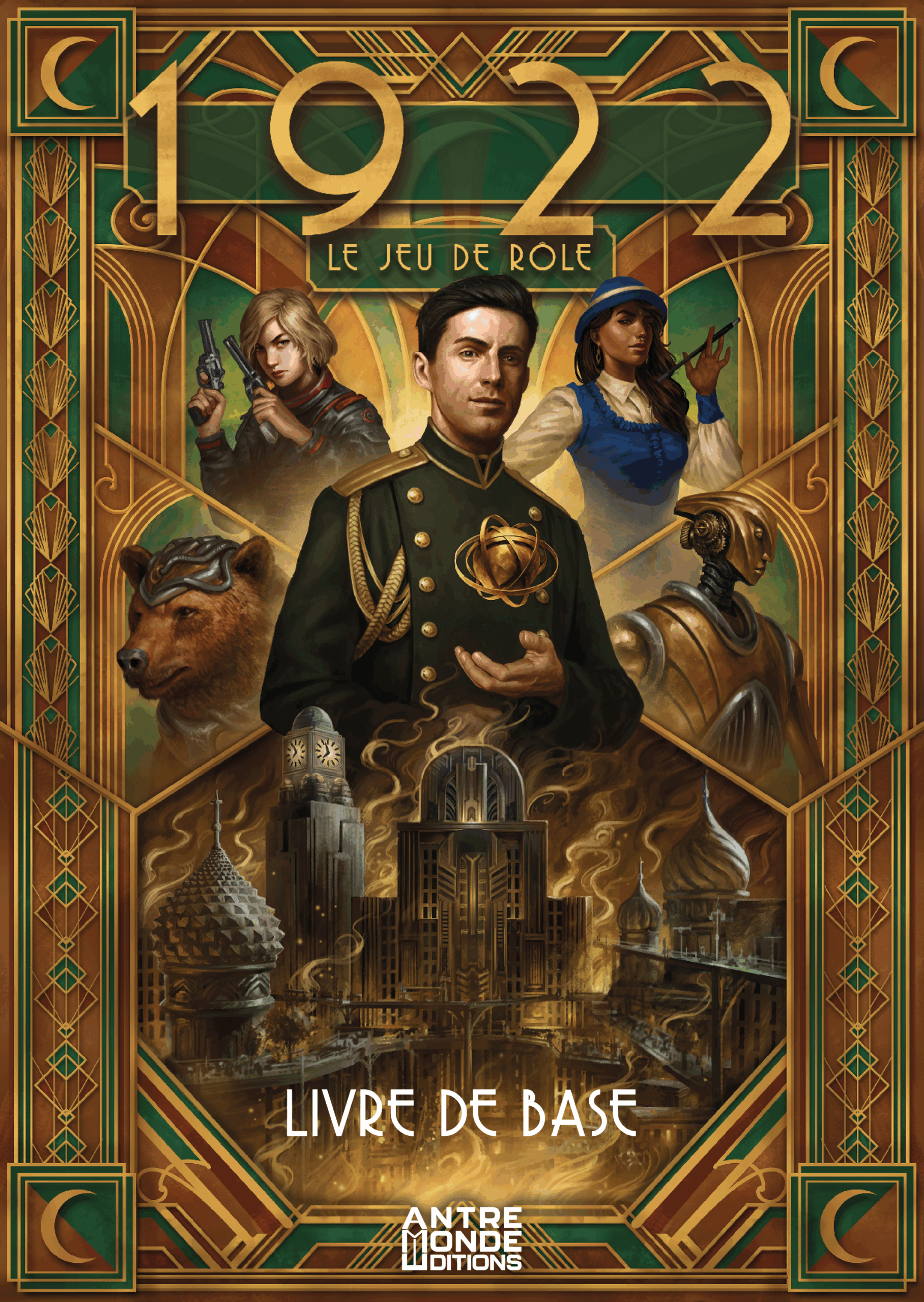 Célestopol 1922 : Le jeu de rôle – Livre de base – Image 2